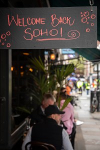 Soho  in London.