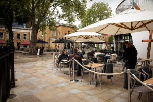 Sloane Square in London.