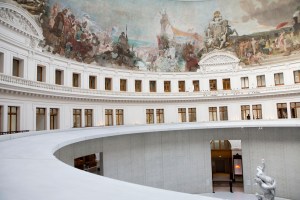 The rotunda of the Bourse de Commerce museum in Paris