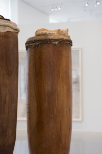 A sculpture by David Hammons at the Bourse de Commerce museum in Paris