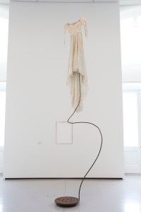 A sculpture by David Hammons at the Bourse de Commerce museum in Paris