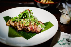 The scene at Indochine.