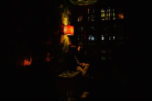 The scene at Indochine.