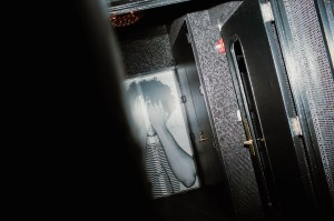 The scene at Le Bain.
