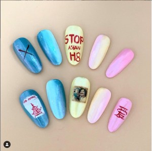 MoveOn's collaboration with Task Force on an Instagram Campaign to push back against the surfacing of anti-Asian sentiments and hate crimes