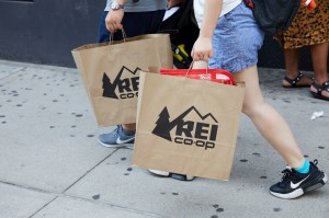 Shoppers return to the streets of New York.