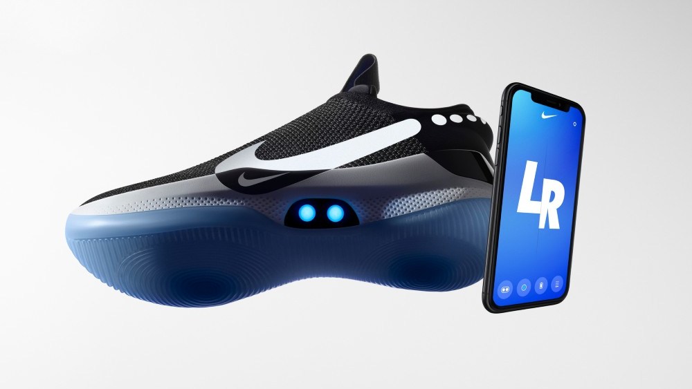 Nike's footwear technology push has included 2019's connected BB Adapt