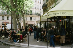 Atmosphere as Paris reopens after recent COVID-19 restrictions lift.