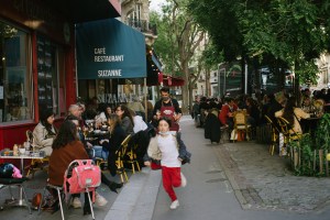 Atmosphere as Paris reopens after recent COVID-19 restrictions lift.