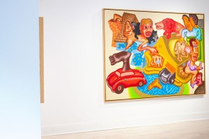 Paintings by Peter Saul.