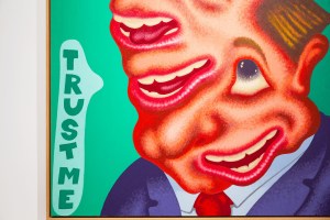 Paintings by Peter Saul.