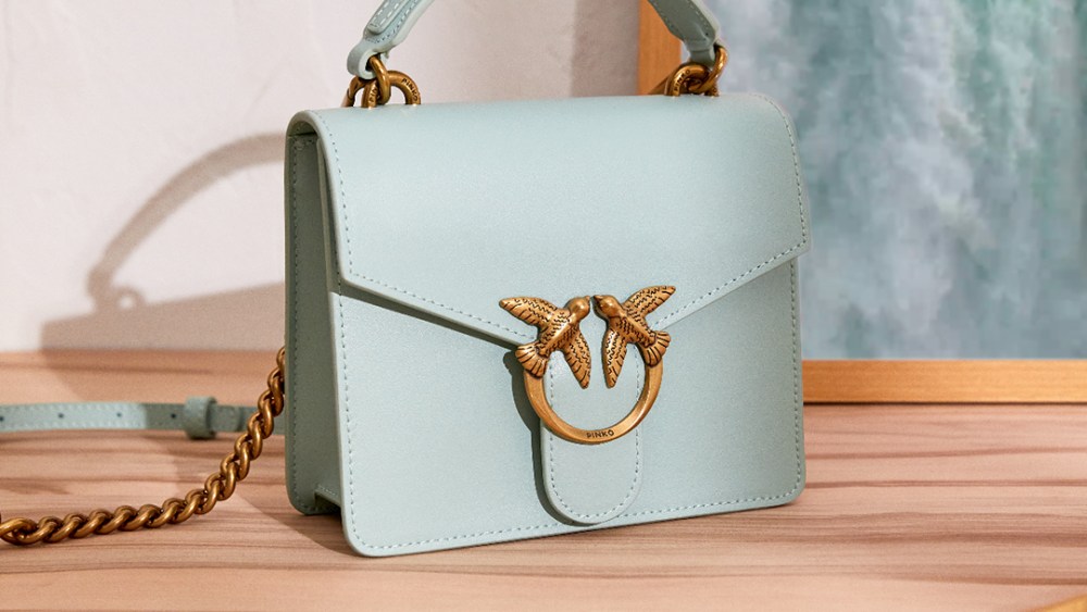 Pinko Top Handle Love Bag