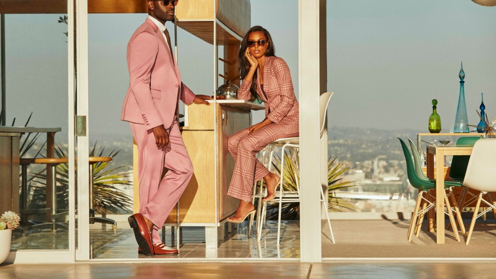 The Oliver Peoples Frère collection was shot at L.A.'s Stahl House.