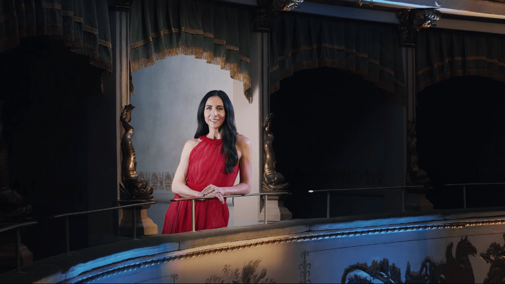 Ambra Martone in the Accademia del Profumo Awards Ceremony video.