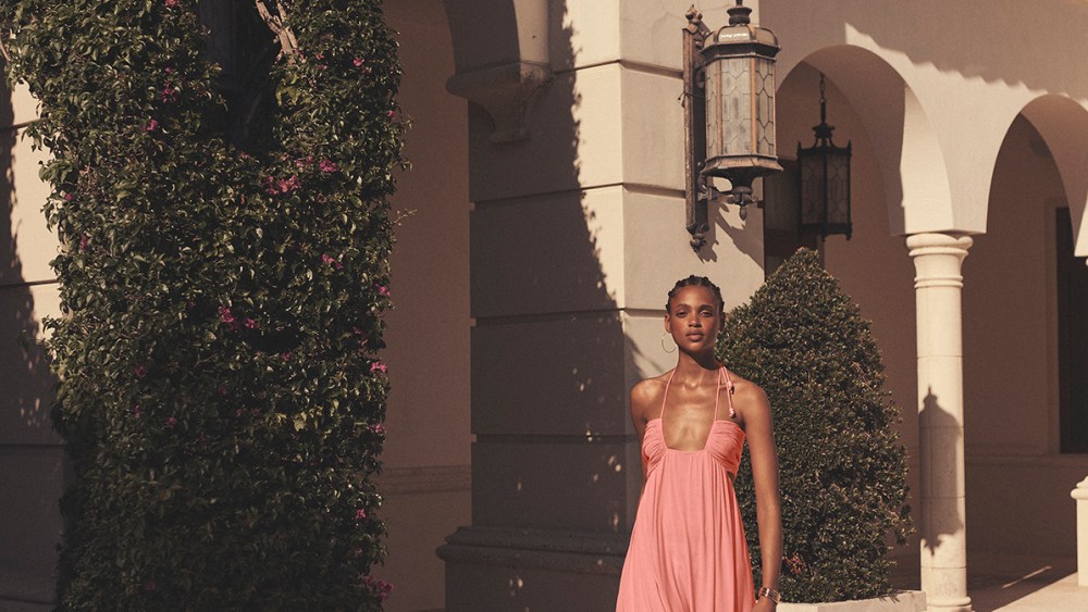 A look from INTERMIX x STAUD