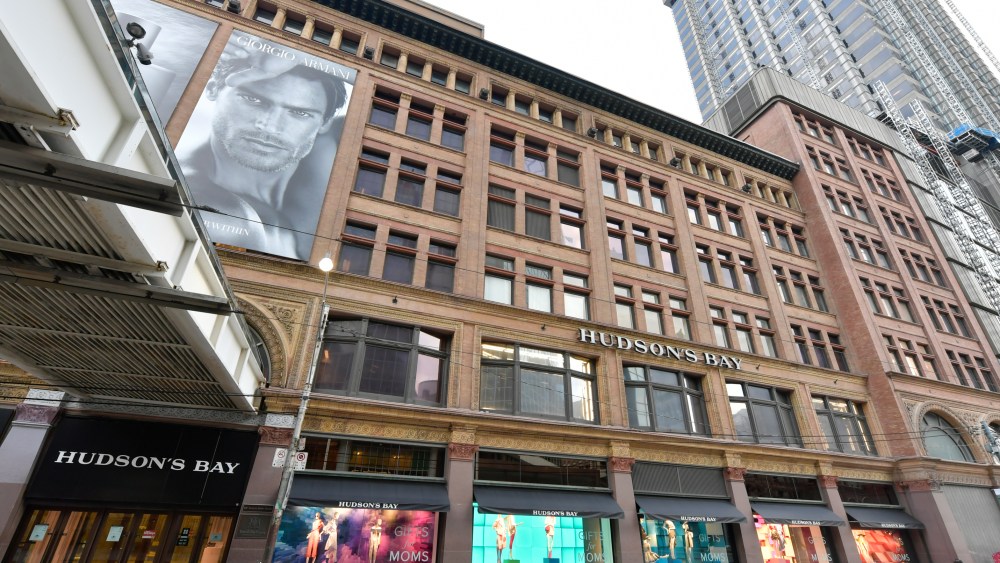 Hudson's Bay in Toronto.