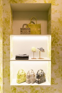 A view of the Dior pop-up shop in Santa Barbara, CA.