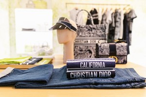 A view of the Dior pop-up shop in Santa Barbara, CA.