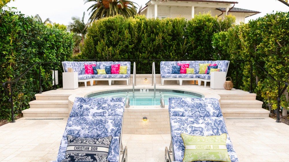 A view of the Dior pop-up shop in Santa Barbara, CA.