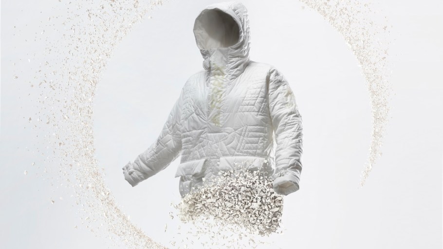 Adidas is experimenting with an anorak designed to be returned to the brand at the end of its life and reconstructed into new products.