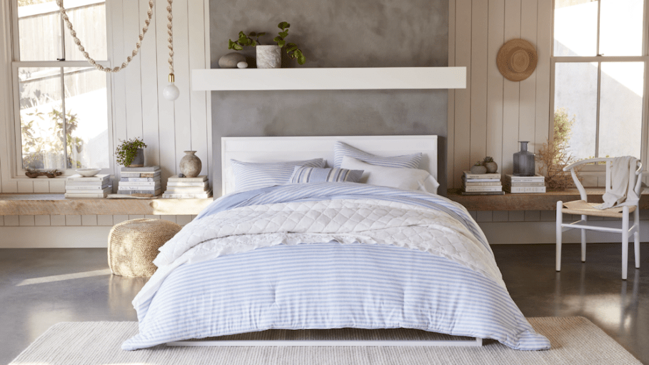 Gap is launching a home collection exclusively with Walmart beginning June 24, with a heavy emphasis on upcycled denim.