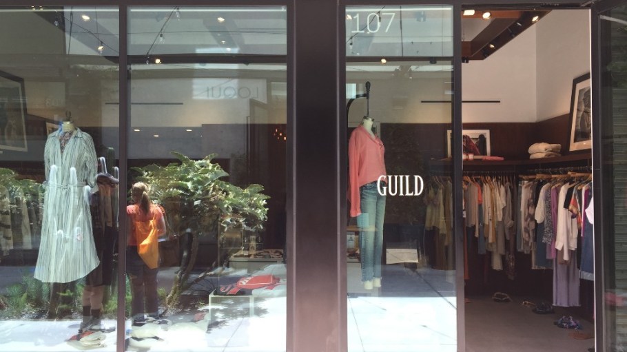 Guild, a womenswear boutique in the Culver City neighborhood of Los Angeles.