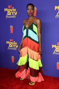 LOS ANGELES, CALIFORNIA - MAY 16: Yvonne Orji attends the 2021 MTV Movie & TV Awards at the Hollywood Palladium on May 16, 2021 in Los Angeles, California. (Photo by Kevin Mazur/2021 MTV Movie and TV Awards/Getty Images for MTV/ViacomCBS)