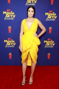 LOS ANGELES, CALIFORNIA - MAY 16: Mandy Moore attends the 2021 MTV Movie & TV Awards at the Hollywood Palladium on May 16, 2021 in Los Angeles, California. (Photo by Matt Winkelmeyer/2021 MTV Movie and TV Awards/Getty Images for MTV/ViacomCBS)