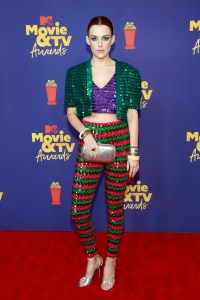 LOS ANGELES, CALIFORNIA - MAY 16: Riley Keough attends the 2021 MTV Movie & TV Awards at the Hollywood Palladium on May 16, 2021 in Los Angeles, California. (Photo by Matt Winkelmeyer/2021 MTV Movie and TV Awards/Getty Images for MTV/ViacomCBS)
