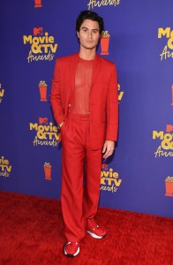LOS ANGELES, CALIFORNIA - MAY 16: Chase Stokes attends the 2021 MTV Movie & TV Awards at the Hollywood Palladium on May 16, 2021 in Los Angeles, California. (Photo by Kevin Mazur/2021 MTV Movie and TV Awards/Getty Images for MTV/ViacomCBS)