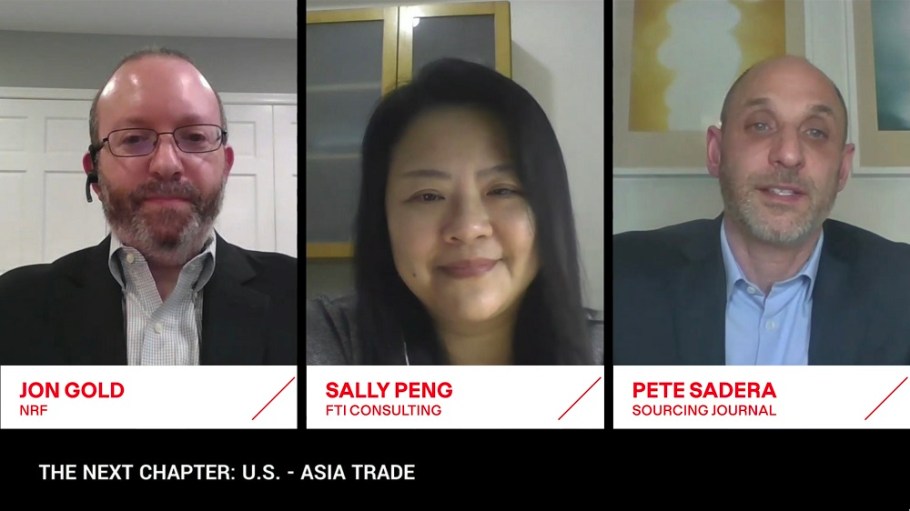 Issues from forced labor in Chinese cotton and tariffs to CPTPP and TPA were discussed on “The Next Chapter: U.S.-Asia Trade” panel.