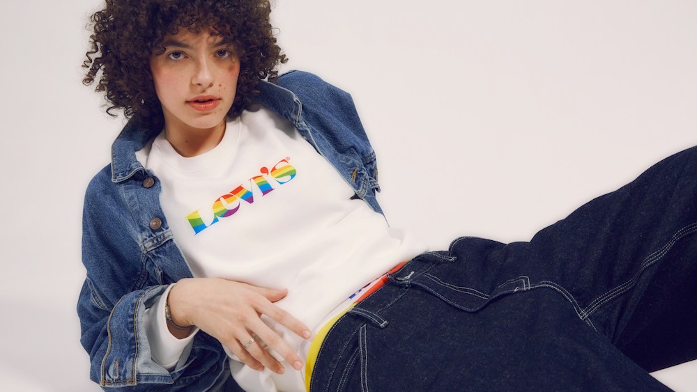 Levi's Pride 2021 collection celebrates LGBTQIA individuals and underscores the importance of learning and respecting proper pronoun use.