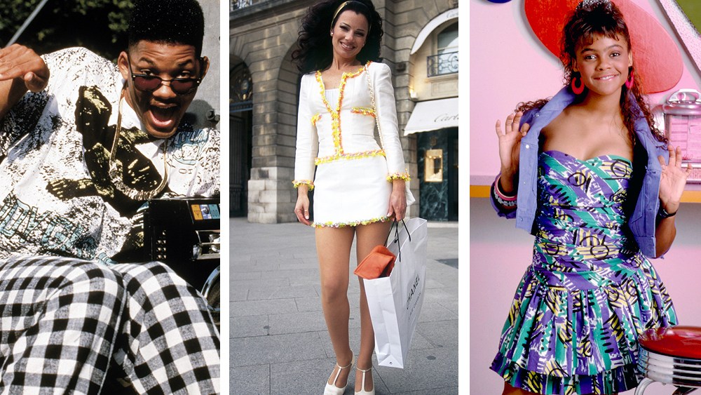 The year may be 2021, but fashion is stuck in the ’90s. Sourcing design inspiration from past decades is a time-honored tradition in fashion, but the prevalence of commercial ’90s fashion in the market—from wide-leg jeans and checkerboard prints, to bucket hats, plastic rings and platform flip-flops—is nearly a complete do-over of the decade, albeit through a Gen Z lens. Nostalgia for ’90s television series like “Friends,” “The Fresh Prince of Bel-Air” and “The Nanny”—along with social media accounts dedicated to the shows’ fashion—is driving this trend. The pandemic, and the almost 18-months of uninterrupted time spent binge-watching ’90s series on streaming sites like Hulu, Netflix and HBOMax, resulted in a visual masterclass of how to dress the part of a ’90s kids. The shows’ simple yet farfetched plotlines were refuge from an otherwise complicated and uncertain year. Television in the ’90s rarely strayed from proven formulas spanning teenage melodrama (“Blossom” and “Saved by the Bell”) and young professionals navigating careers and love with a laugh track (“Living Single” and “Martin”), to wild cards disrupting stuffy upper-class families (Will Smith in “The Fresh Prince of Bel-Air” and Fran Drescher in “The Nanny”). The shows’ wardrobes, however, were key to the development of characters that have left an indelible mark on pop culture and continue to influence fashion trends. From Blossom’s floral hats, to Bayside High students’ penchant for bleached denim and pastels, here’s a look back at the ’90s television series and characters that may inspire the next big throwback trend.