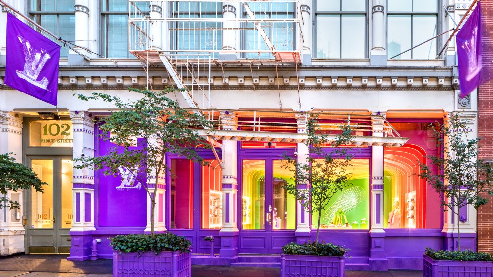 The Louis Vuitton Walk in the Park temporary residence