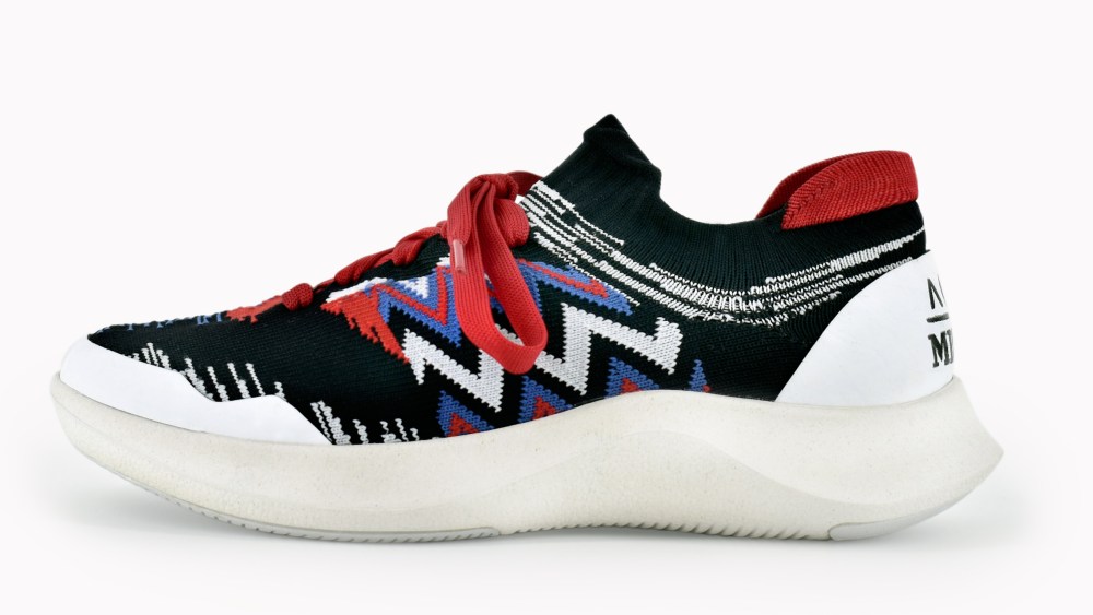 Missoni sustainable sneaker developed in collaboration with ACBC