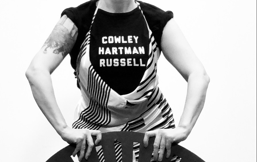 Ana Matronic in the Dancer from the Dance T-shirt.