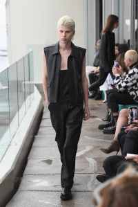 SYDNEY, AUSTRALIA - JUNE 03: A model walks the runway during the NON + show during Afterpay Australian Fashion Week 2021 Resort '22 Collections at Icebergs Dining Room and Bar on June 03, 2021 in Sydney, Australia. (Photo by James Gourley/Getty Images)