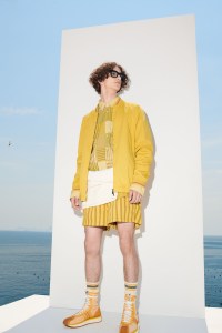 A look from Andrea Pompilio x Harmont & Blaine Spring 2022 Capsule Collection