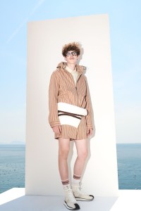 A look from Andrea Pompilio x Harmont & Blaine Spring 2022 Capsule Collection