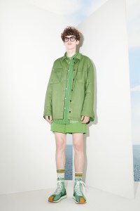 A look from Andrea Pompilio x Harmont & Blaine Spring 2022 Capsule Collection