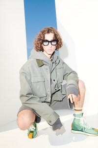 A look from Andrea Pompilio x Harmont & Blaine Spring 2022 Capsule Collection