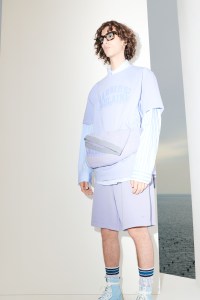 A look from Andrea Pompilio x Harmont & Blaine Spring 2022 Capsule Collection