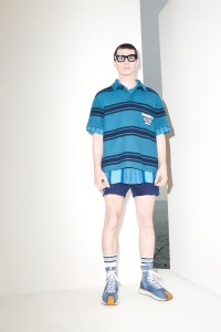 A look from Andrea Pompilio x Harmont & Blaine Spring 2022 Capsule Collection