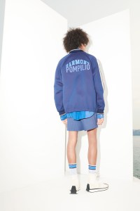 A look from Andrea Pompilio x Harmont & Blaine Spring 2022 Capsule Collection