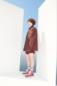 A look from Andrea Pompilio x Harmont & Blaine Spring 2022 Capsule Collection