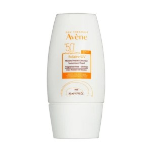 Best Fragrance Free Sunscreens, Avène Solaire UV Mineral Multi Defense Sunscreen Fluid SPF 50