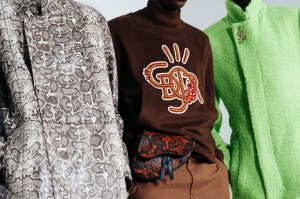 Backstage at Dior Men Men's Spring 2022