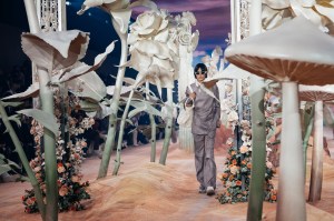 Backstage at Dior Men Men's Spring 2022