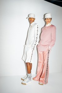 Backstage at Dior Men Men's Spring 2022