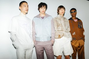 Backstage at Dior Men Men's Spring 2022